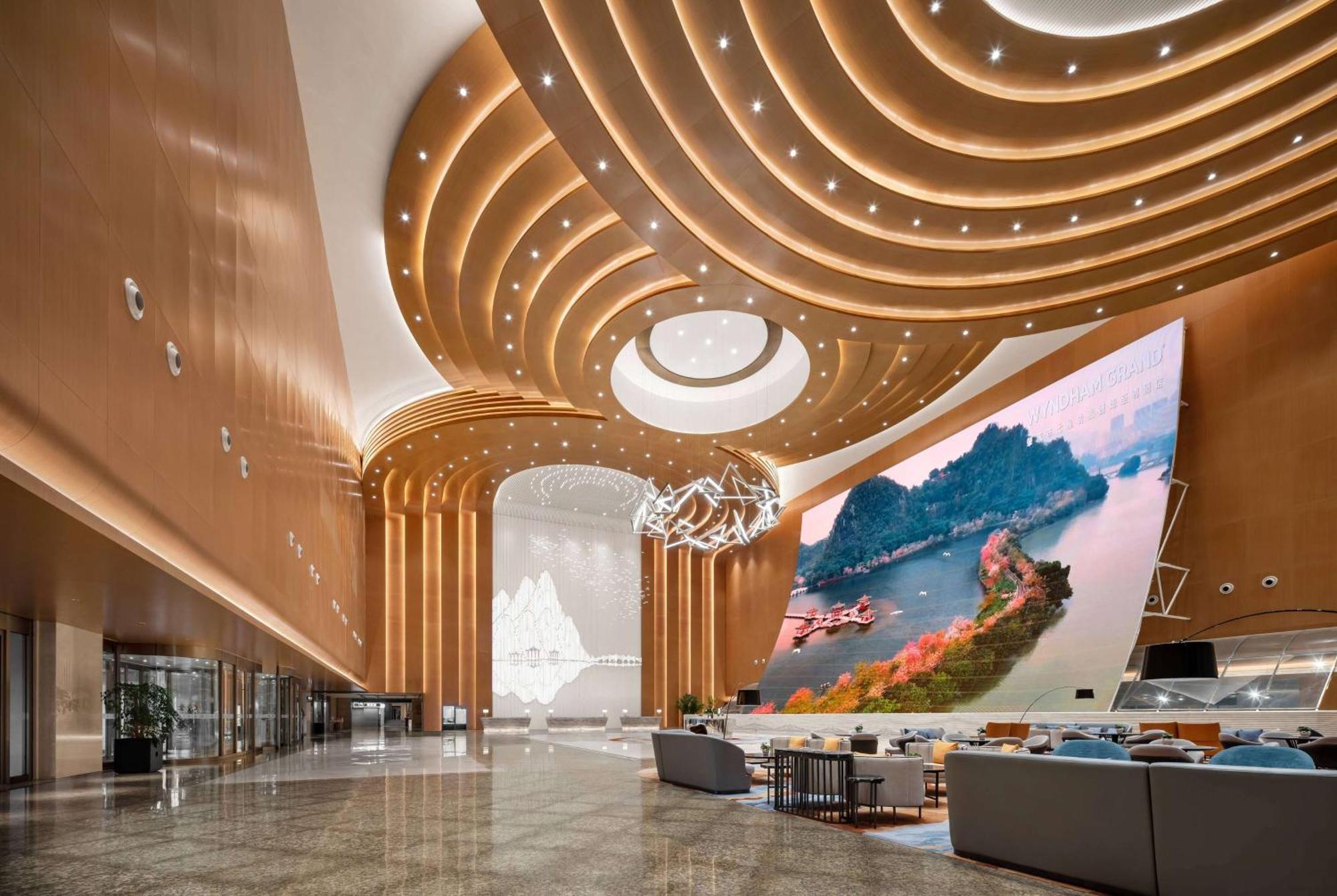 Hotel Wyndham Grand Zhaoqing Downtown Esterno foto