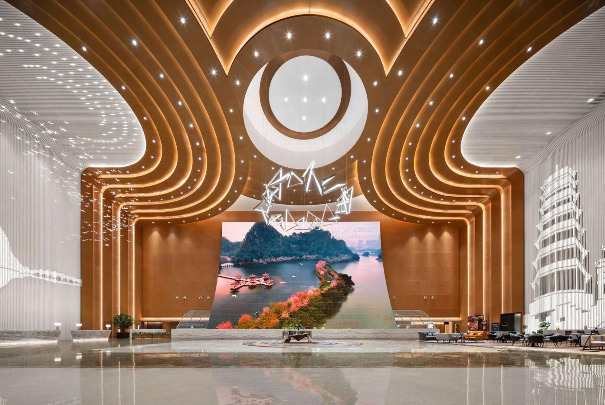 Hotel Wyndham Grand Zhaoqing Downtown Esterno foto